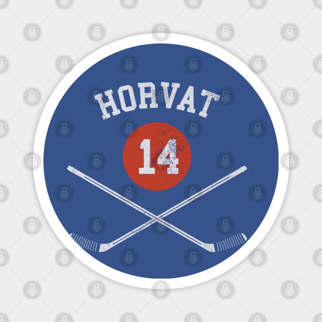 Bo Horvat New York I Sticks Magnet by TodosRigatSot